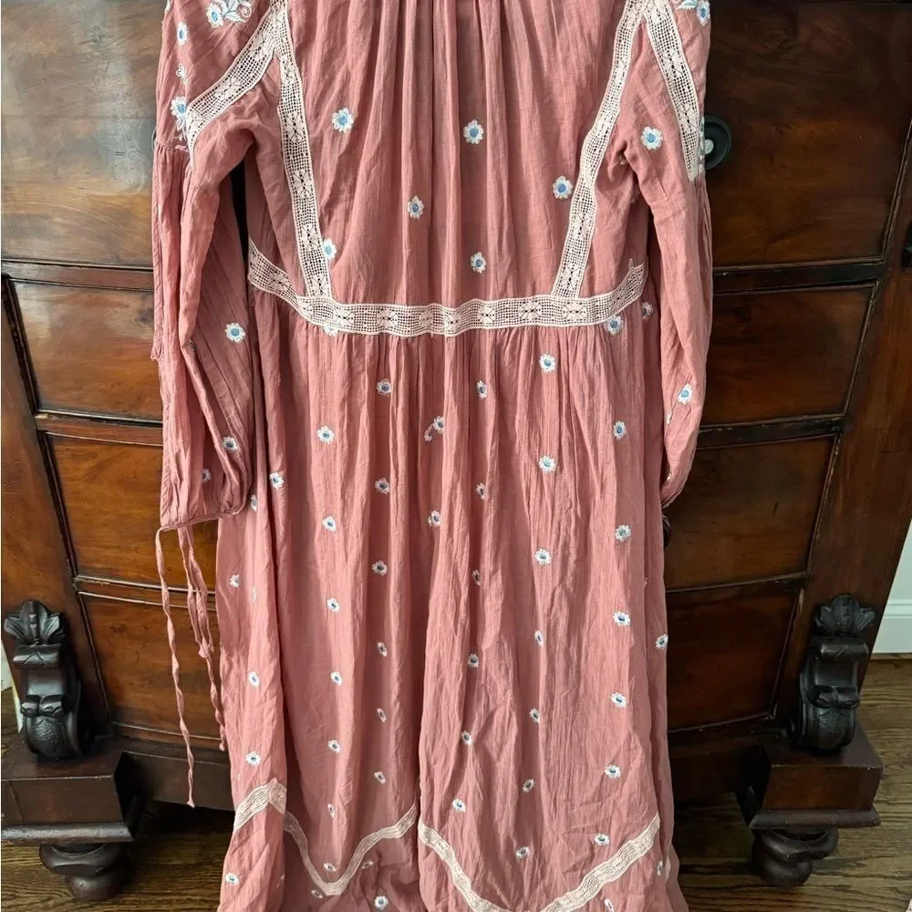 Free People Chasin' Spring Maxi Bodysuit Intimately